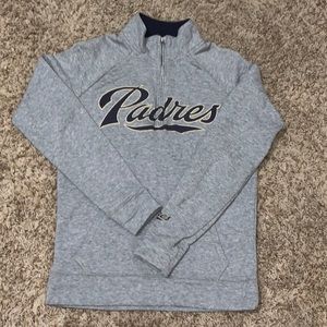 Vintage San Diego Padres VS PINK Quarter Zip Sweatshirt